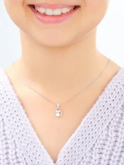 Zawieszka srebrna - kot