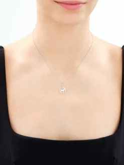 Zawieszka srebrna - Koziorożec