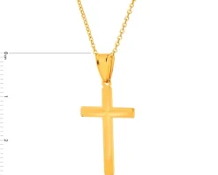 Zawieszka srebrna - krzyż