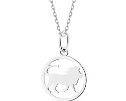 Zawieszka srebrna - Lew