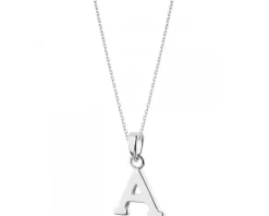 Zawieszka srebrna - litera A