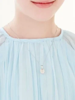 Zawieszka srebrna - medalik Matka Boska Częstochowska