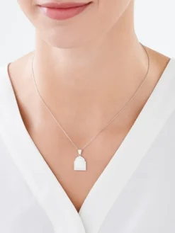 Zawieszka srebrna - medalik prawosławny