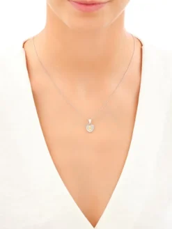 Zawieszka srebrna - medalik Matka Boska Częstochowska