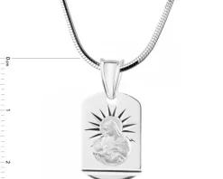 Zawieszka srebrna - medalik