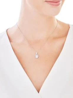 Zawieszka srebrna - medalik szkaplerz