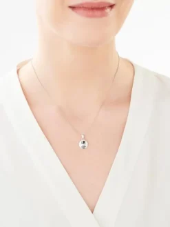 Zawieszka srebrna - Panna