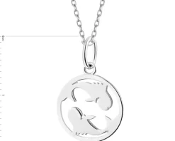 Zawieszka srebrna - Ryby