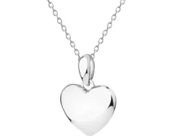 Zawieszka srebrna - serce