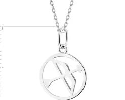 Zawieszka srebrna - Strzelec