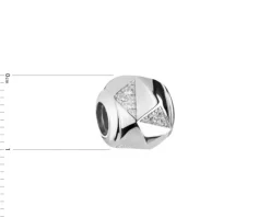 Zawieszka srebrna beads