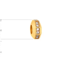 Zawieszka srebrna beads - stoper