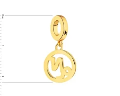 Zawieszka srebrna beads - Koziorożec