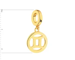 Zawieszka srebrna beads - Bliźnięta