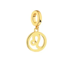 Zawieszka srebrna beads - Lew