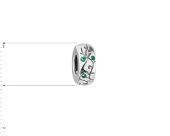 Zawieszka srebrna beads - stoper