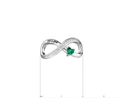 Zawieszka srebrna beads - nieskończoność, nadzieja