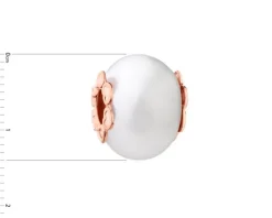 Zawieszka srebrna beads ze szkłem murano