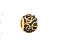 Zawieszka srebrna beads z emalią