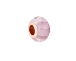 Zawieszka srebrna beads ze szkłem murano