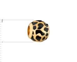 Zawieszka srebrna beads z emalią