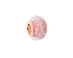 Zawieszka srebrna beads ze szkłem murano