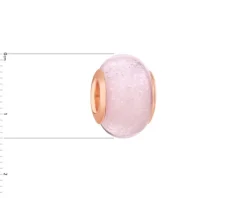 Zawieszka srebrna beads ze szkłem murano