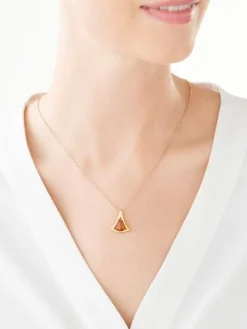 Zawieszka srebrna z bursztynem