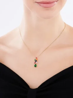 Zawieszka srebrna z cyrkoniami