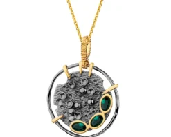 Zawieszka srebrna z cyrkoniami