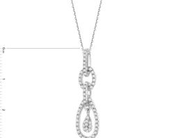 Zawieszka srebrna z cyrkoniami