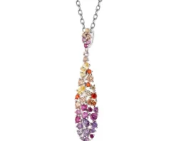 Zawieszka srebrna z cyrkoniami