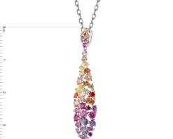 Zawieszka srebrna z cyrkoniami