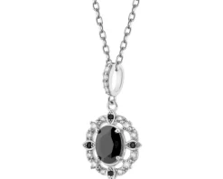 Zawieszka srebrna z cyrkoniami