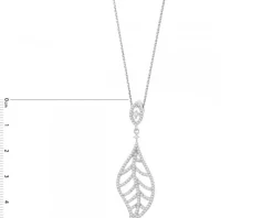 Zawieszka srebrna z cyrkoniami