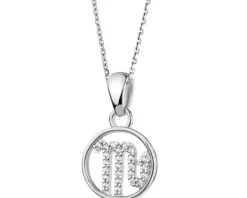 Zawieszka srebrna z cyrkoniami - Skorpion