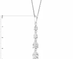 Zawieszka srebrna z cyrkoniami