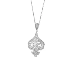 Zawieszka srebrna z cyrkoniami