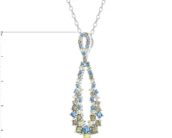 Zawieszka srebrna z cyrkoniami