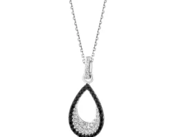 Zawieszka srebrna z cyrkoniami