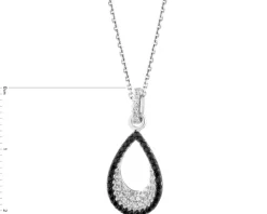 Zawieszka srebrna z cyrkoniami