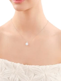 Zawieszka srebrna z cyrkoniami