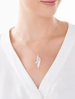 Zawieszka srebrna z cyrkoniami