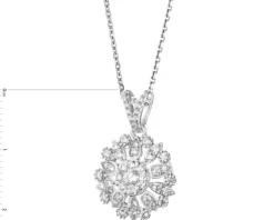 Zawieszka srebrna z cyrkoniami