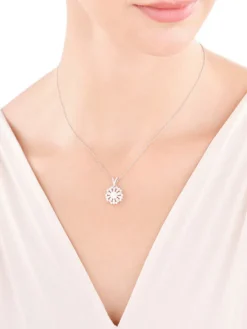 Zawieszka srebrna z cyrkoniami