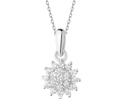 Zawieszka srebrna z cyrkoniami