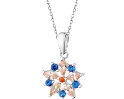 Zawieszka srebrna z cyrkoniami