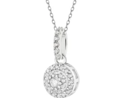 Zawieszka srebrna z cyrkoniami