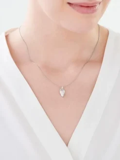 Zawieszka srebrna z cyrkoniami