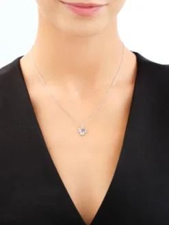 Zawieszka srebrna z cyrkoniami i emalią - Harry Potter, Warner Bros. Discovery